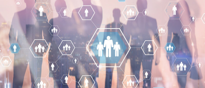 Modern digital dashboard with financial analytics, charts and performance metrics on technology interface - Powered by Adobe