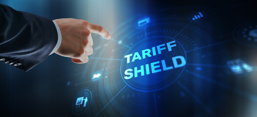 Protective tariff shield implementation for domestic industries and economic security measures