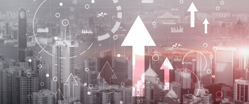 Diagram, Graph, Stock Trading, Investment dashboard. Finance concept - Powered by Adobe