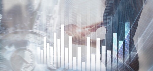 Stock Business finance investment financial graph chart