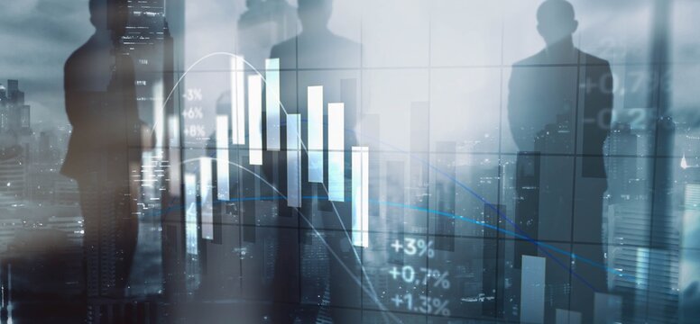Stock Business finance investment financial graph chart - Powered by Adobe