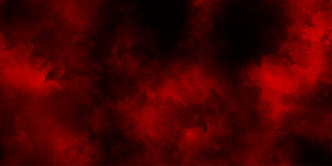 red smoke plumes against a dark backdrop, dark red grunge background with textured stains and vignette effect, abstract illustration with red watercolor abstract on light for paper design.