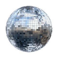Captivating shimmering sphere, a dazzling symbol of lively celebrations and vibrant nightlife festivities