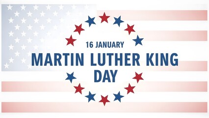 Fototapeta premium Martin luther king day celebration