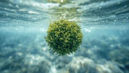 Algae pattern used as a digital backdrop for UI interfaces and editorial headers