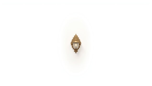 Antique-style wall-mounted light fixture for ambient illumination, suitable for classic decor