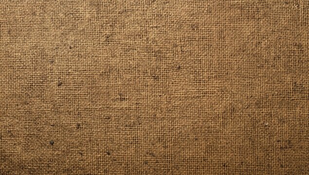Rough, stained potato sack material serving as background, suitable for editorial header, World Environment Day