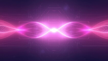 Pink-filled space in digital art style, ideal for editorial headers or interface backgrounds, World Environment Day