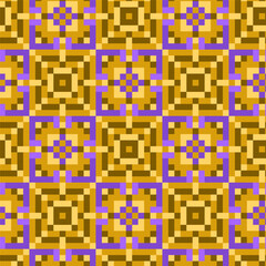 Colorful Latin American background with blue and yellow elements