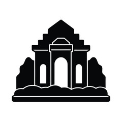 Sacred Ruins Outline Icon