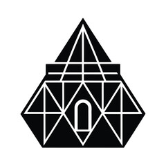 Sacred Temple Geometry Icon