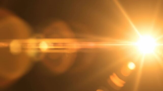 Warm cinematic lens flare light leak overlay blooming and sweeping dynamically across the screen to create a stunning transition effect success, optical, background