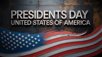 Presidents Day USA Celebration