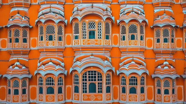 hawa mahal palace india architecture video