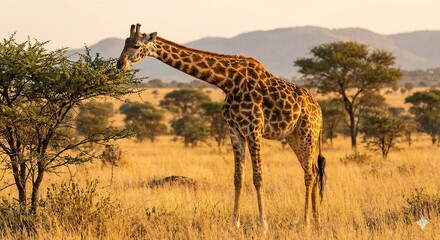 Obraz premium giraffe in africa