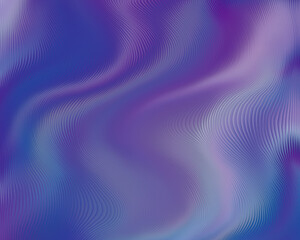 Obraz premium Abstract Rippling Waves of Blue and Purple Hues