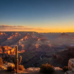 Grand Canyon Sunset View.