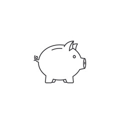 Obraz premium Cute Cartoon Piggy Bank Illustration for Financial Savings and Budgeting