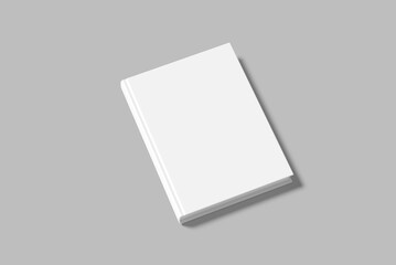 Hard Book Cover Blank Mockup