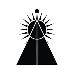 Light And Dark Balance Icon