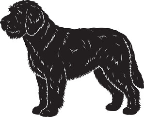 Old English Sheepdog Silhouette
