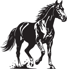 Quarter Horse Silhouette