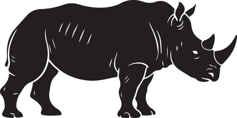 Rhinoceros Silhouette