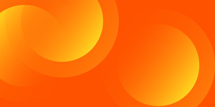Abstract orange background with circles. Vector illustration. Eps 10 - Powered by Adobe