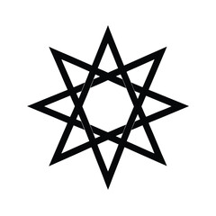 Seven Pointed Star Umbanda Symbol