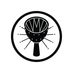 Shaman Drum Healing Icon