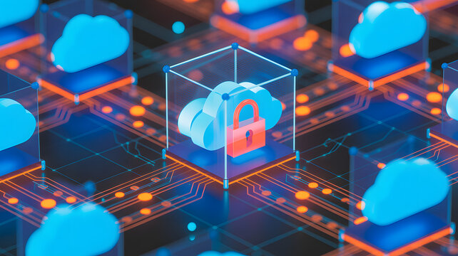 Secure cloud computing with protected data in a virtual network - Powered by Adobe