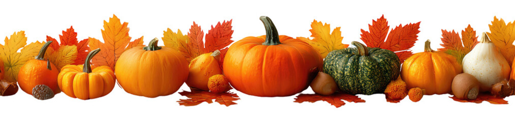 Autumnal gourds and leaves (3)