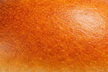 ブリオッシュの焼き面のつや感マクロ質感背景