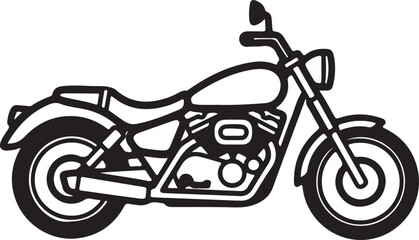 Obraz premium motorcycle vector illustration
