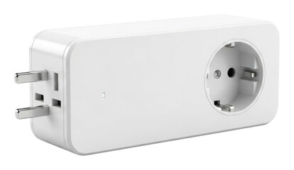 Power adapter installation home office tech product isolated on transparent background