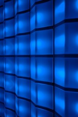 Electric Blue Club Light Grid