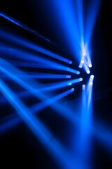 Blue Strobe Party Lights