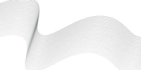 Abstract black background with flowing lines and modern design pattern