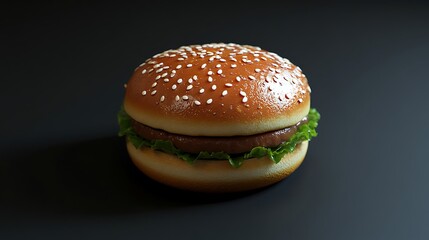 Delicious classic burger