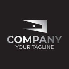 Modern House Logo Design for Real Estate and Property Management