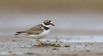Obraz premium Little Ringed Plover.