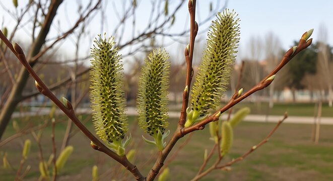 Willow Blossom Spring. - Powered by Adobe