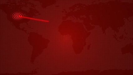 technology news background and global map business communication background - Powered by Adobe