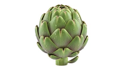artichoke on a transparrent background.