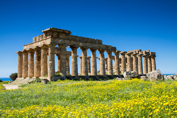 Fototapeta premium Greek Temple at Selinunte