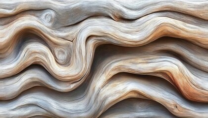 Obraz premium Stunning Bleached Wood Textures Featuring Natural Coastal Patterns and Smooth Sunbleached Finish
