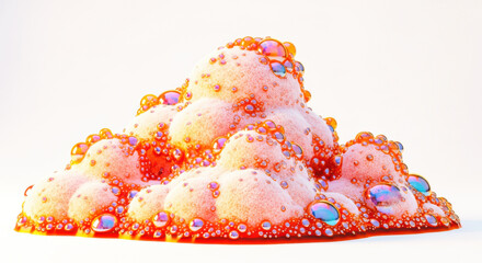 Caviar on Toast with Garnish.