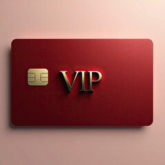 opulent gold VIP emblem on dark background