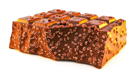 Chocolate Fruit Cake with Nuts.