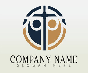 A religious illustration design concept.